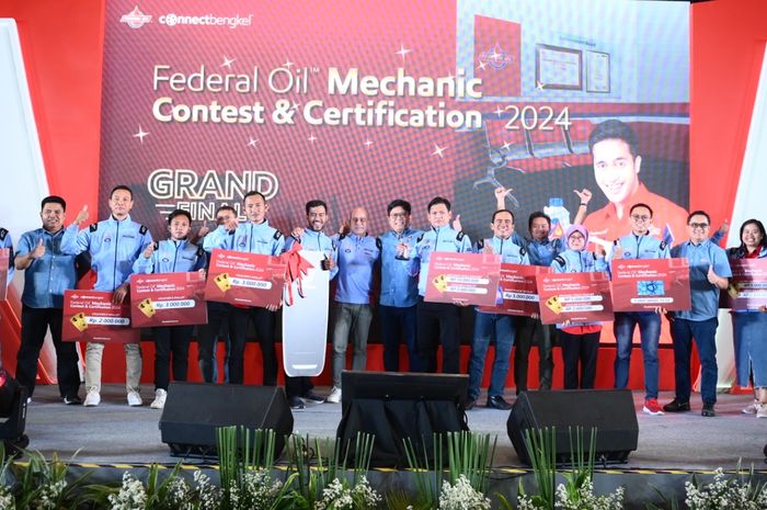 Federal Oil juga memberi sertifikasi resmi BNSP bagi 200 mekanik terpilih