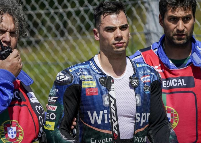 Miguel Oliveira jawab alasan Marc Marquez usai ditabrak di MotoGP Portugal 2023