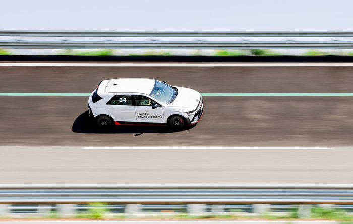 Hyundai IONIQ 5 N saat diuji di Taean Driving Experience