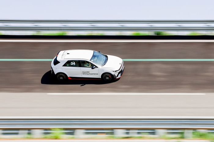 Hyundai IONIQ 5 N saat diuji di Taean Driving Experience