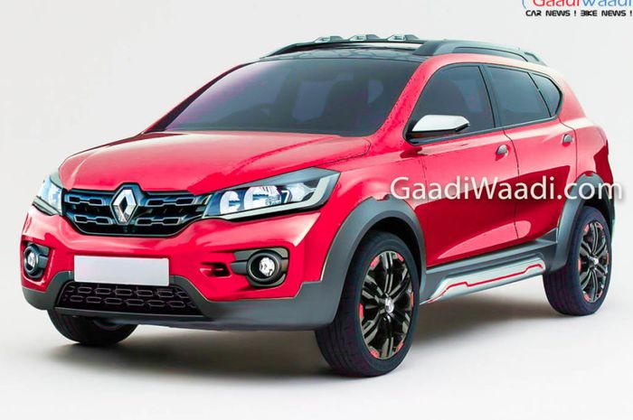 Gambar Render Renault Kwid MPV, diprediksi masuk Indonesia