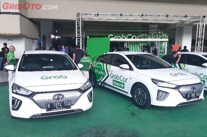 Hyundai IONIQ sebagai armada Grab Electric