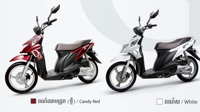 Bentuk  bodi Nex Digi mirip Suzuki Nex generasi pertama yang pernah mengaspal di Indonesia