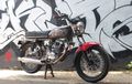 Bukan Sembarang Karat, Modifikasi Honda CB100 Tampil Sangar Dan Modern