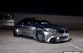 BMW M4 Berkilau Full Wrapping Krom, Bodi Gambot Khas Liberty Walk