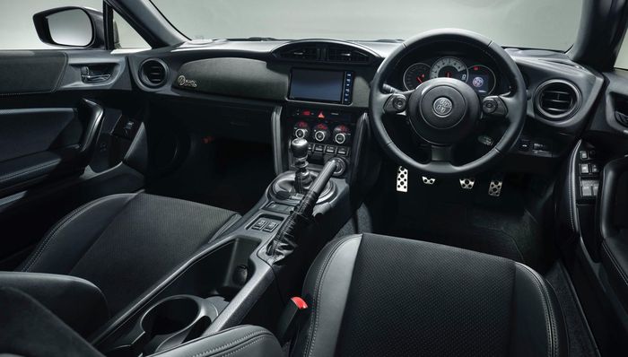 Interior Toyota 86 GT Black Limited