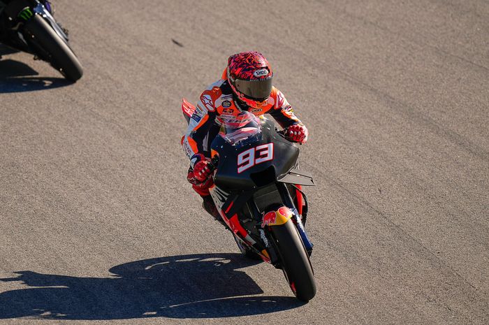 Marc Marquez pasrah dengan pengembangan motor Honda RC213V jelang MotoGP 2023 yang jalan di tempat