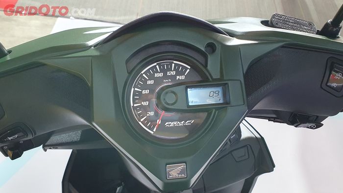Speedometer baru Honda BeAT tampak lebih segar