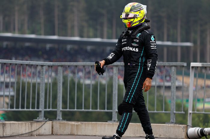 Lewis Hamilton tertinggal jauh pada hasil kualifikasi F1 Belgia 2022