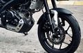 Yamaha XSR 155 Bisa Ganti Ban Lebar, Tanam Adaptor Sepatbor, Cuma Rp 100 Ribuan
