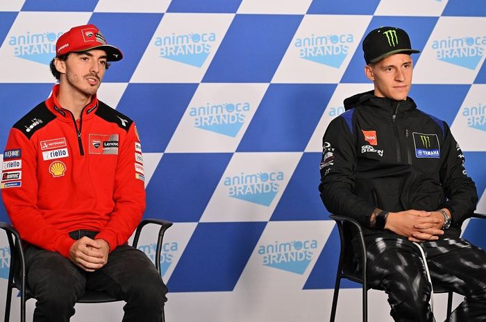 Francesco Bagnaia merasa kasihan melihat rivalnya Fabio Quartararo merana di balapan MotoGP Australia 2022