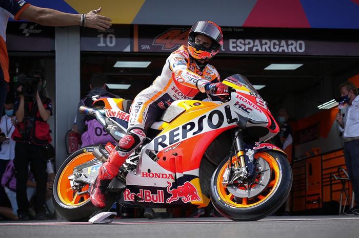 Setelah kondisi fisik dinyatakan aman pasca latihan dengan Honda CBR600RR, Marc Marquez siap menjalani MotoGP Amerika Serikat 2022.