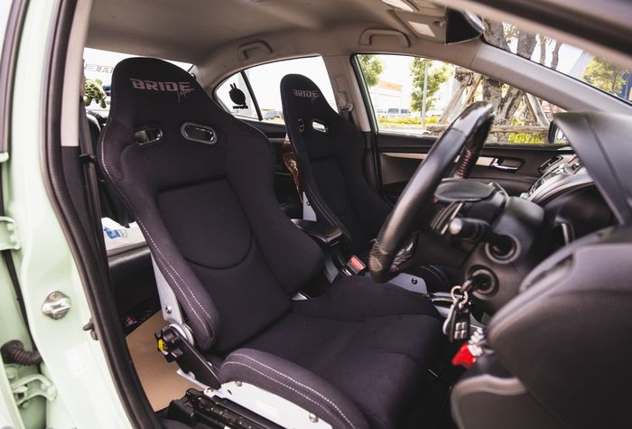 Tampilan sporty kabin Honda City