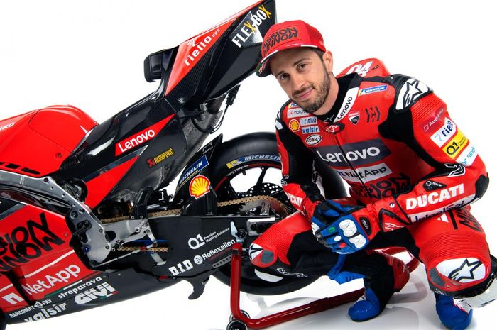 Andrea Dovizioso mengaku penasan dan tas sabar ingin mencoba motor baru Ducati di tes MotoGP Sepang mendatang