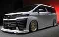 Toyota Vellfire Bersolek Elegan, Asup Body Kit Simpel Wald, Peleknya Emas