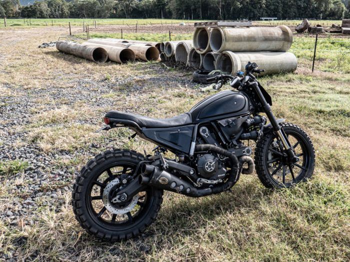 Exhaust system diganti dengan Zard