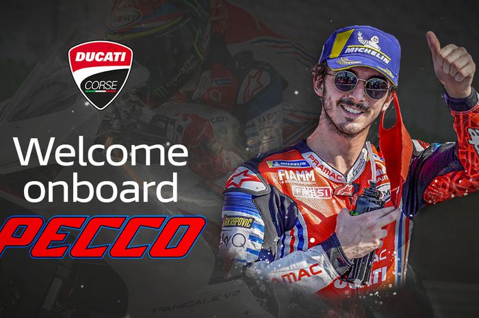 Pembalap tim Pramac, Francesco Bagnaia resmi bergabung dengan tim Ducati mulai MotoGP 2021