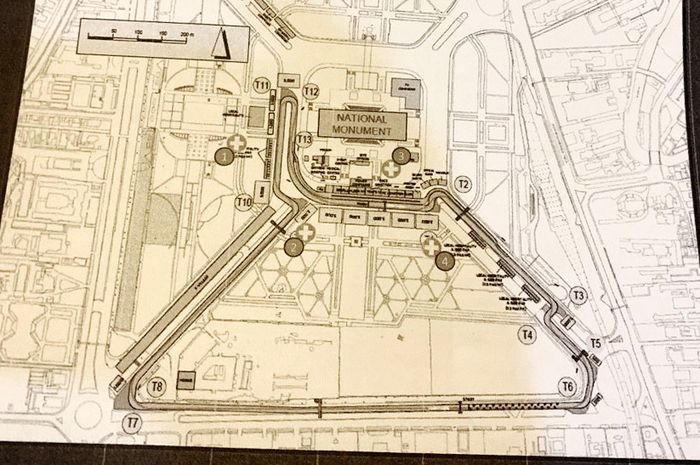 Bocor Halus! Inikah Layout Baru Sirkuit Formula E Jakarta di Monas