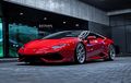 Lamborghini Huracan Menawan Berbaju Merah Ferrari, Pakai Pelek Stylish