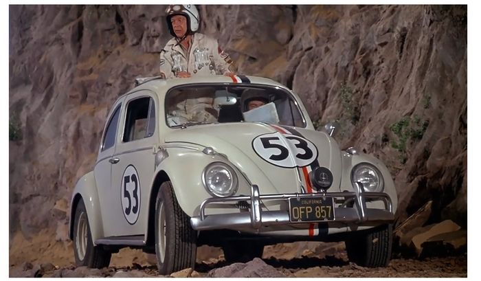 VW Type 1 lansiran 1963 di film Herbie Love The Bug