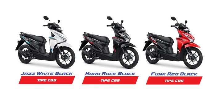 Pilihan warna BeAT CBS