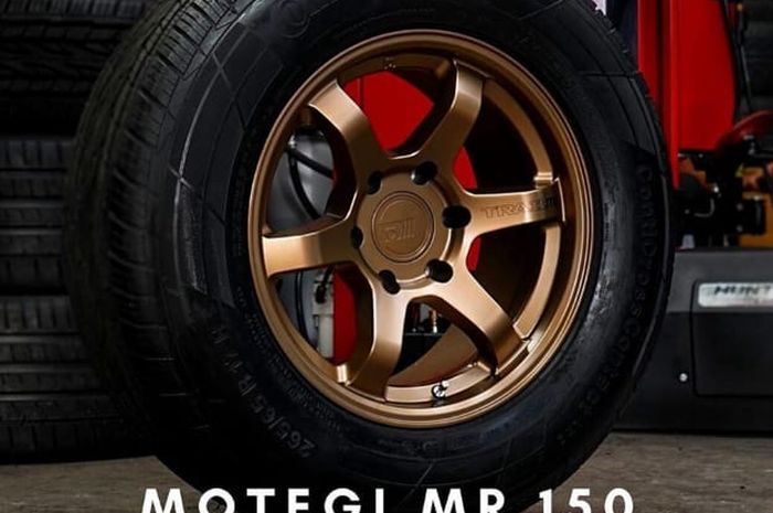 Pelek Motegi Racing dan ban Continental dibanderol cuma Rp 19 jutaan