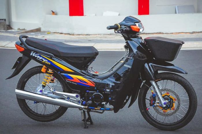 Modifikasi Honda Supra lama