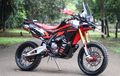 Honda CRF250 Rally Supermotard, Pakai Ban Belang & Lengan Ayun Aprilia