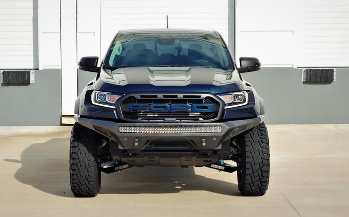 Tampang modifikasi Ford Ranger dibikin macho seganteng Raptor
