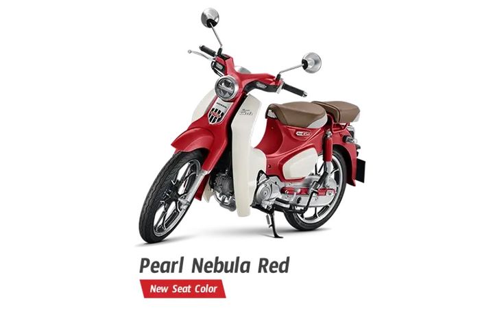 Versi baru Pearl Nebula Red pakai jok warna coklat muda