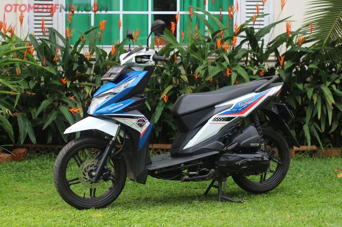 Honda BeAT bersih dengan dicuci sendiri