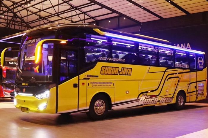 PO Subur Jaya rilis bus terbaru menggunakan bodi Legacy SR3 Panorama besutan Karoseri Laksana