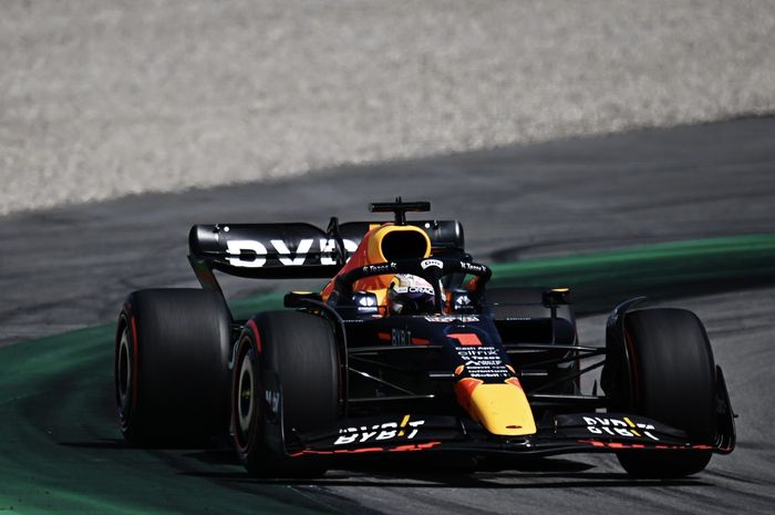 Max Verstappen jadi juara pada balapan F1 Spanyol 2022