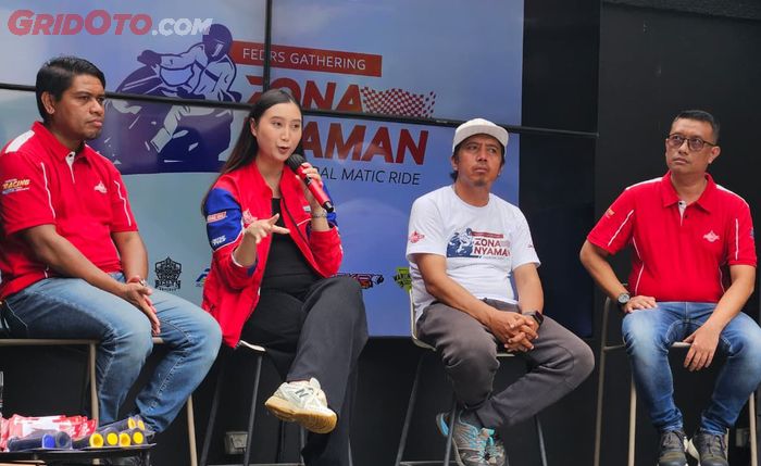 Ada sesi talkshow di acara Faders Gathering 2025 dengan banyak hadiah menarik