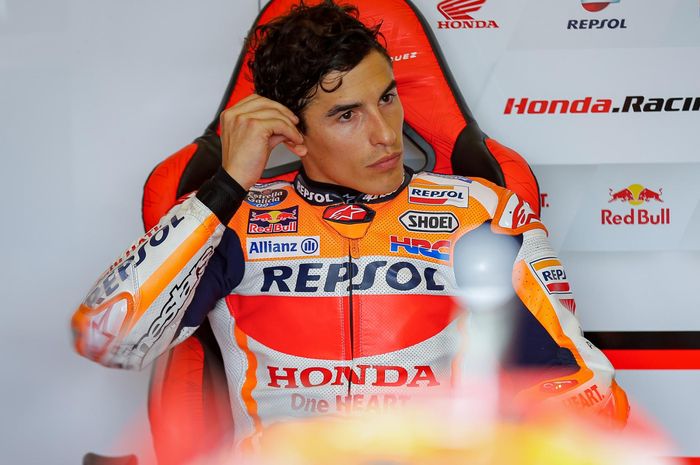 Kondisi fisiknya belum pulih seratus persen,  Marc Marquez sulit untuk bisa menampilkan performa terbaik