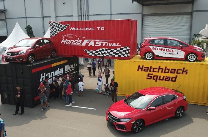 Honda Fastival 2018 diisi dengan beragam acara yang menarik pengunjung untuk hadir