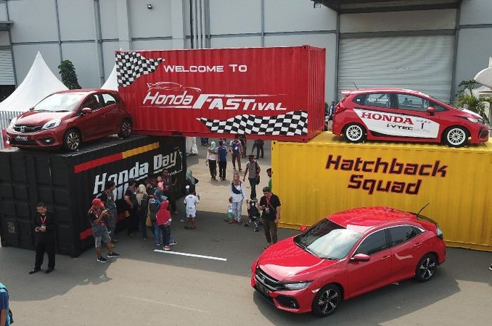 Ilustrasi. Honda Fastival diisi dengan beragam acara yang menarik pengunjung untuk hadir