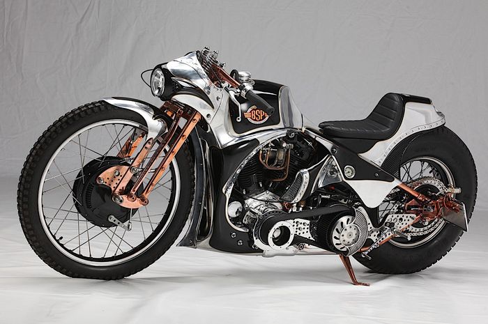 Amesome, si Harley-Davidson menawan bergaya board track racer  