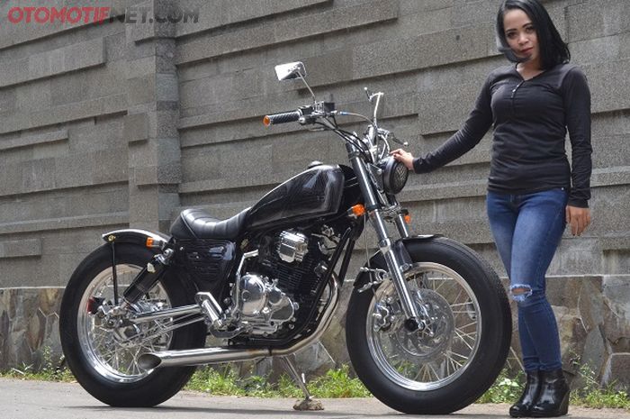 Yamaha Scorpio Z 2009 Bobber Besutan Lady BIkers!