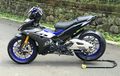 Yamaha MX King 150 Jadi Bebek Hypersport Mad King, Lihat Part yang Nempel Bikin Ngiler