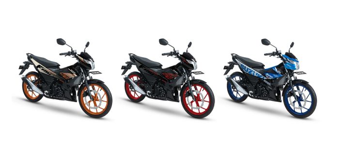 Pilihan warna Suzuki Satria F150 FI