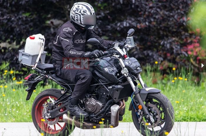 Motor yang diduga merupakan lansiran Yamaha