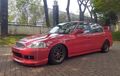 Video Modifikasi Honda Civic Ferio, Bodi Merah Bertabur Part Racing