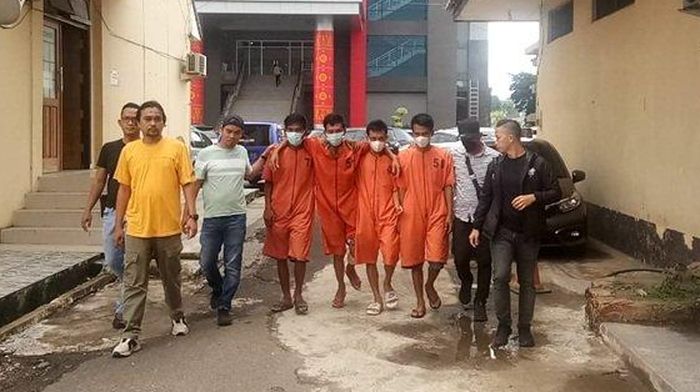 Komplotan pelaku pembobol Honda Brio di Sumsel sudah ditangkap oleh polisi, Kamis (17/03/2022).