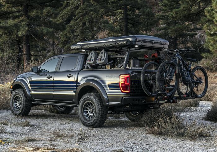 Modifikasi Ford Ranger dipenuhi kebutuhan berpetualang di bak belakang