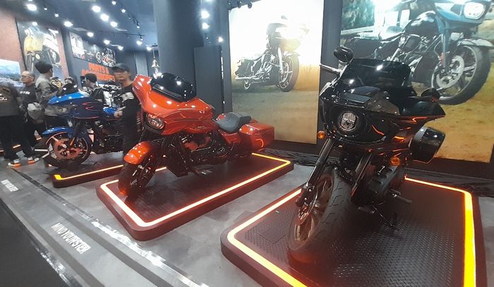 Pop-up store Harley-Davidson ini menawarkan beragam pilihan motor Harley-Davidson,