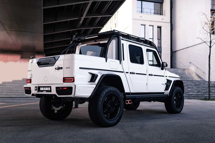 Modifikasi Mercedes-AMG G63 800 XLP Superwhite punya visual stylish dan ekslusif