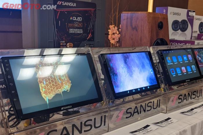 PT Berkat Audio Perkasa Jaya (BAPJ) menghadirkan head unit terbarunya Sansui Solitaire