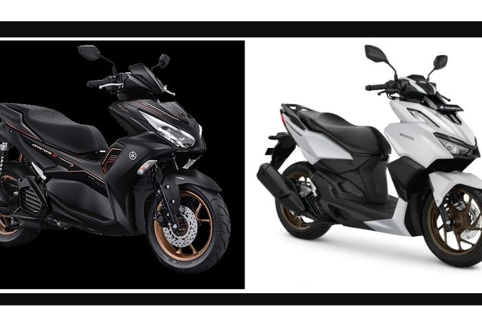 Yamaha All New Aerox vs Honda Vario 160