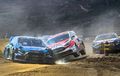 Aksi "Drift Gila" Pebalap Reli di Ajang FIA World Rallycross